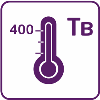 защита от контакта с нагретыми поверхностями выше 400 °C